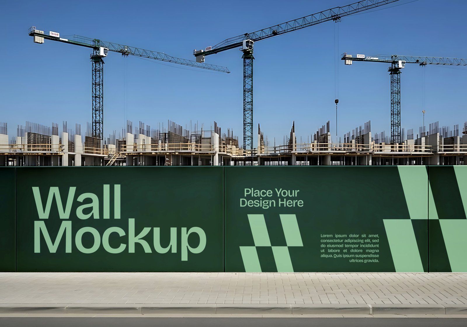 Premium Branding Green Construction Mockup — image 11