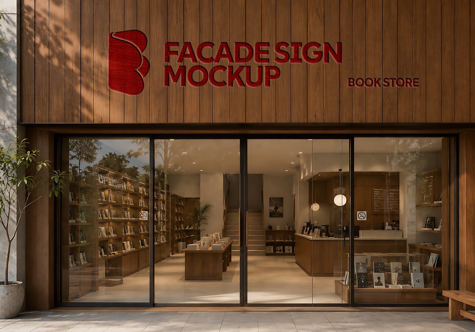 Premium Book Store Branding Mockup Bundle – 15 Literary PSD Scenes for Bookstores, Publishing Houses — image 14