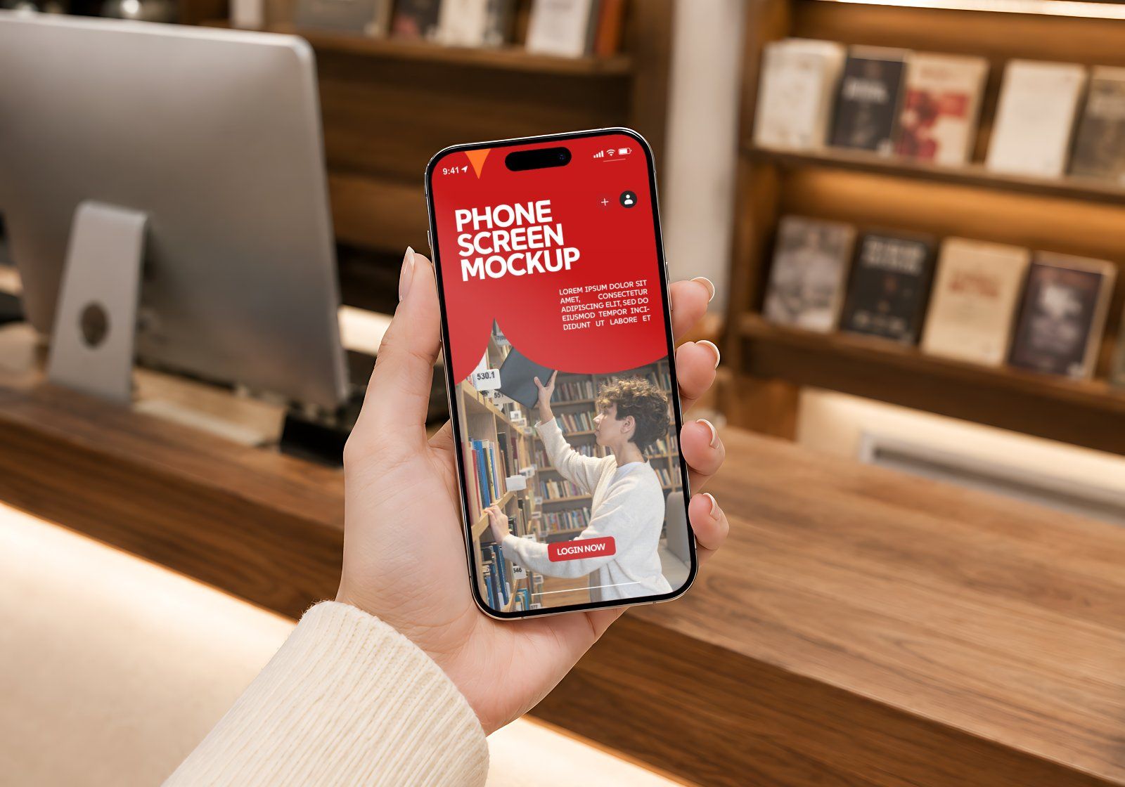 Premium Book Store Branding Mockup Bundle – 15 Literary PSD Scenes for Bookstores, Publishing Houses — image 10