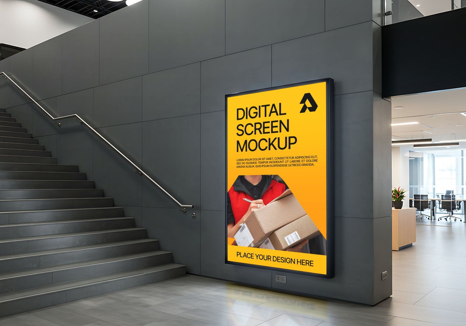 Premium Office Delivery Mockup — image 2