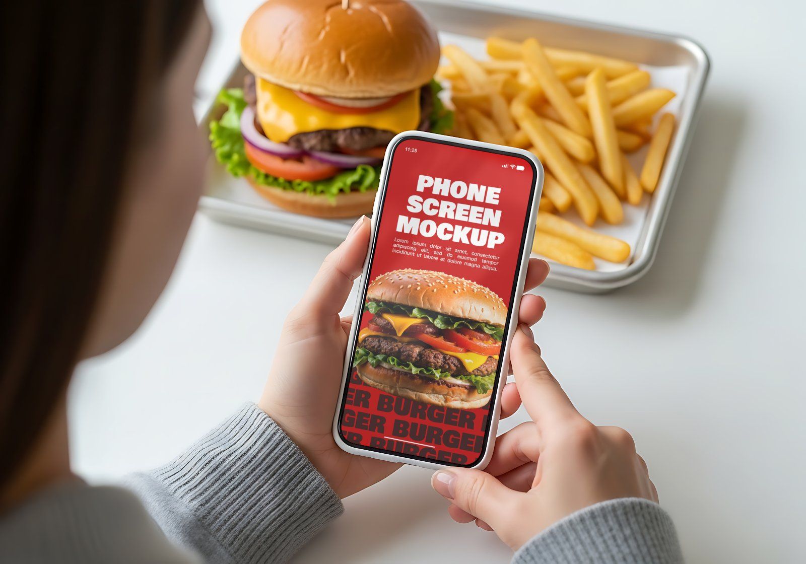 Burger Restaurant Branding Mockup Bundle | 15 Premium PSD Mockups | Fast Food Packaging & Menu Mocku — image 10