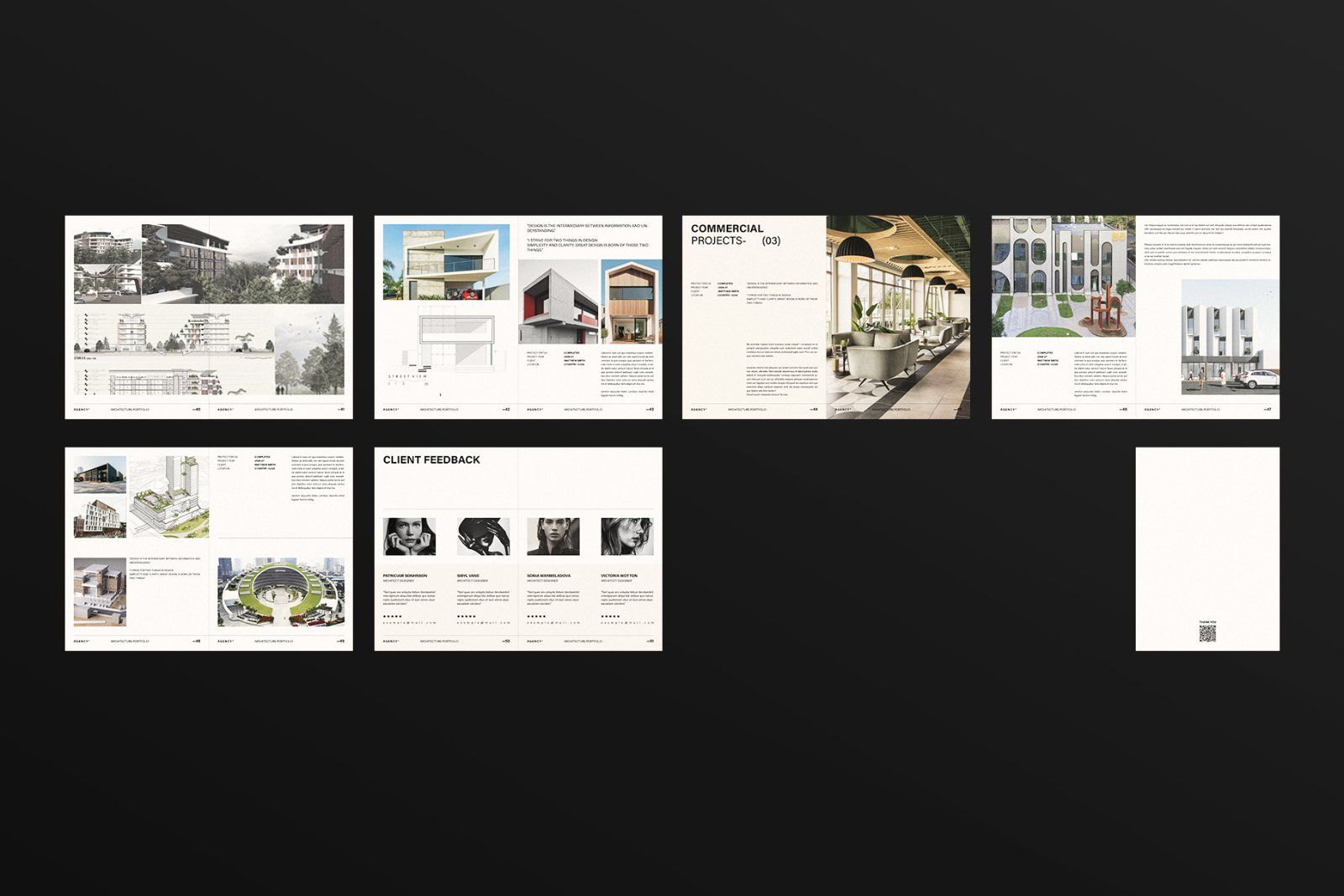 Architecture Sketch Design Portfolio Template — image 23
