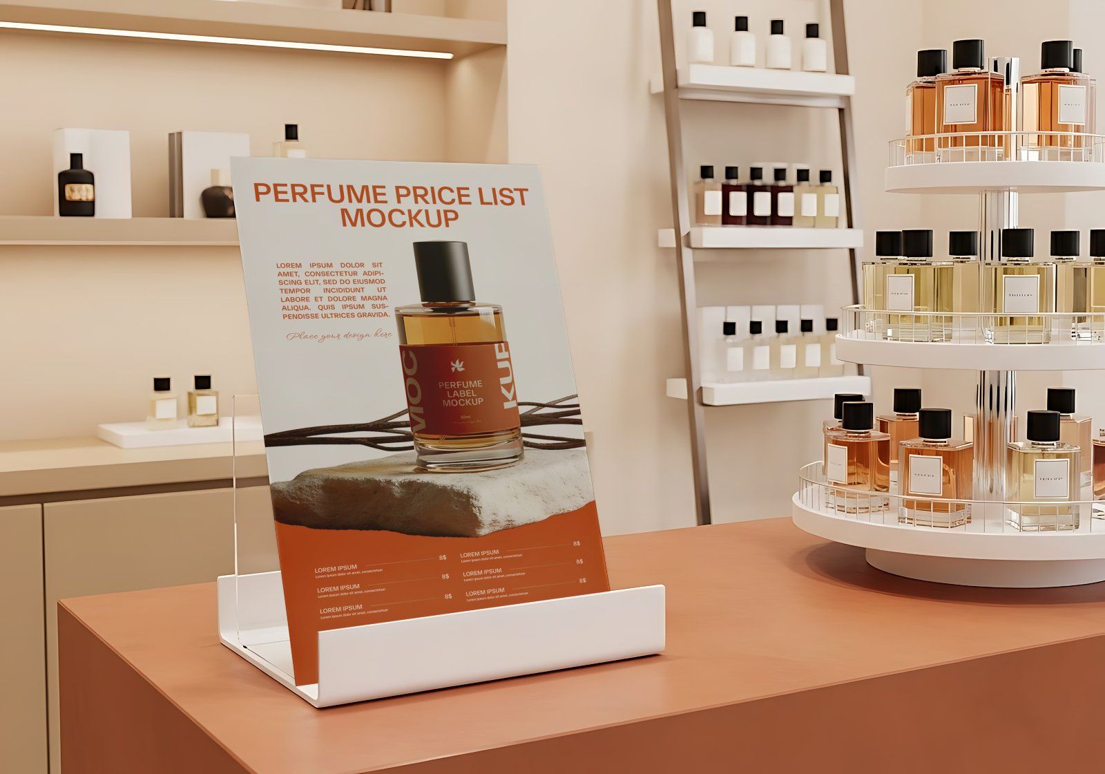 Premium Branding Perfume Store Mockup — image 2