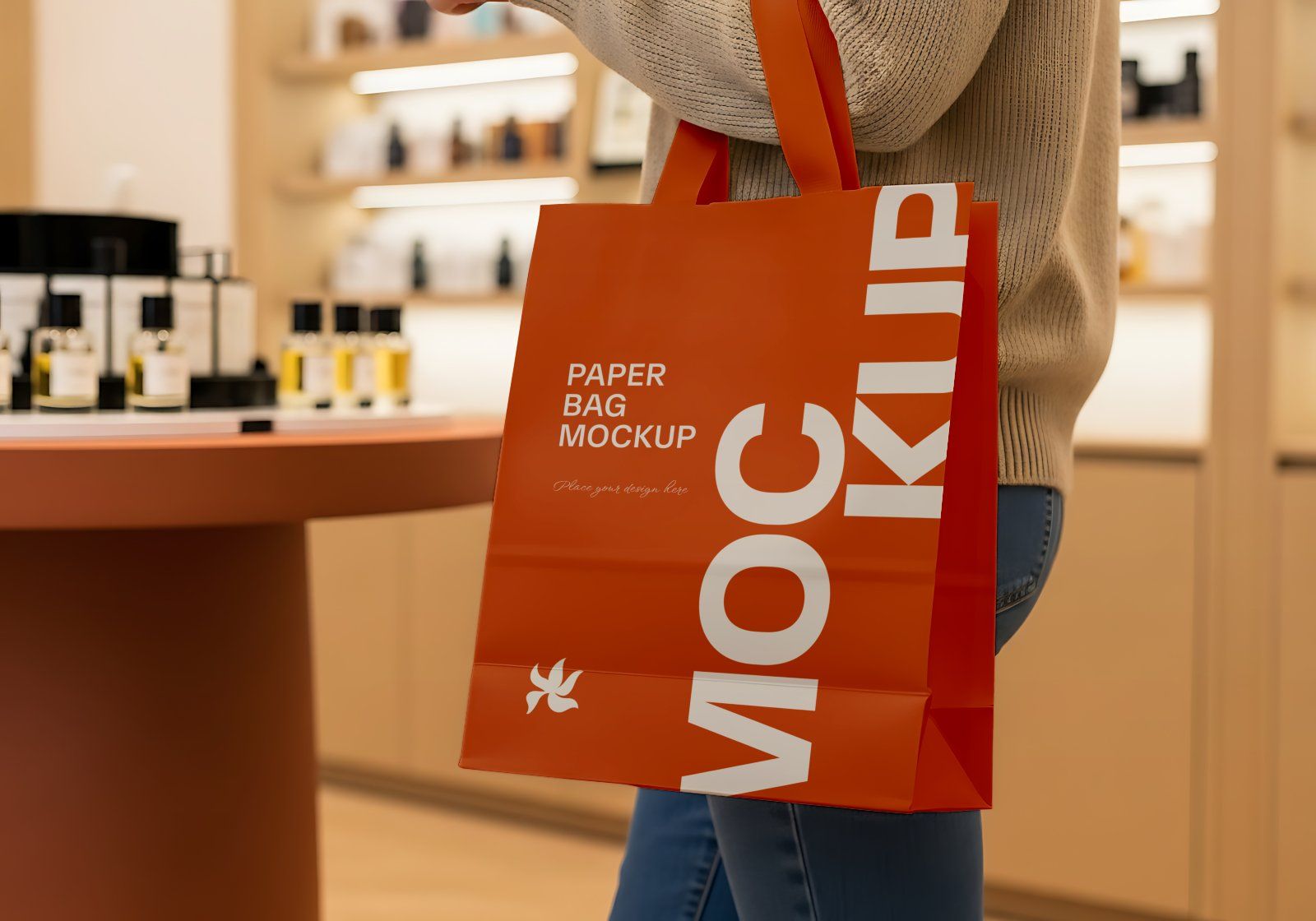 Premium Branding Perfume Store Mockup — image 9
