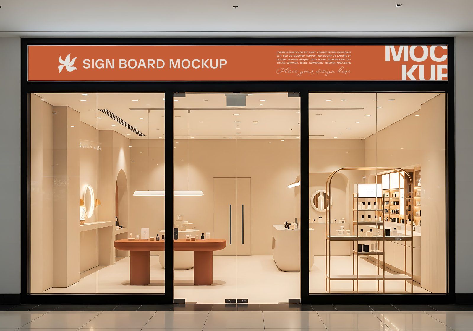 Premium Branding Perfume Store Mockup — image 14