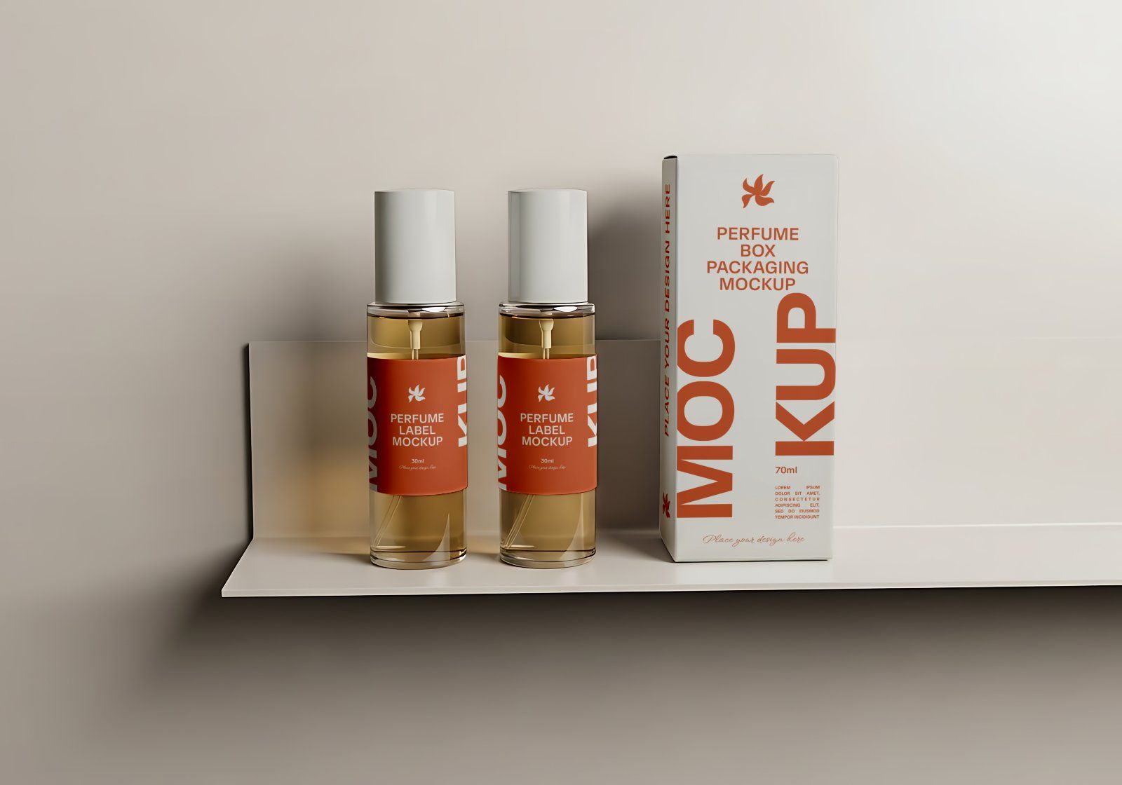 Premium Branding Perfume Store Mockup — image 16