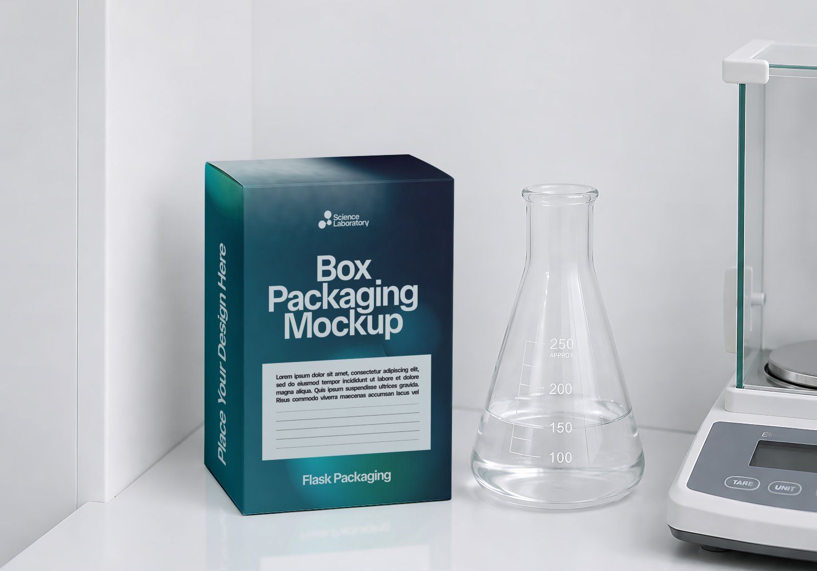 Premium Science Lab Branding Mockup Bundle – 15 Medical PSD Scenes for Pharmaceutical, Healthcare & — image 12
