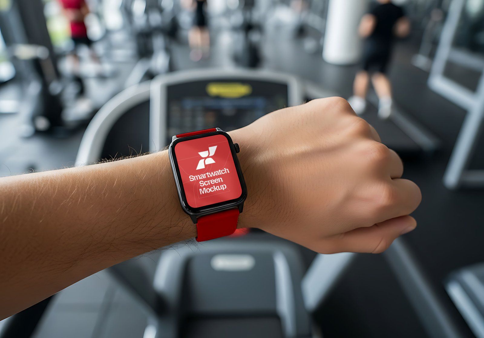 Premium Branding Red Gym Mockup — image 3