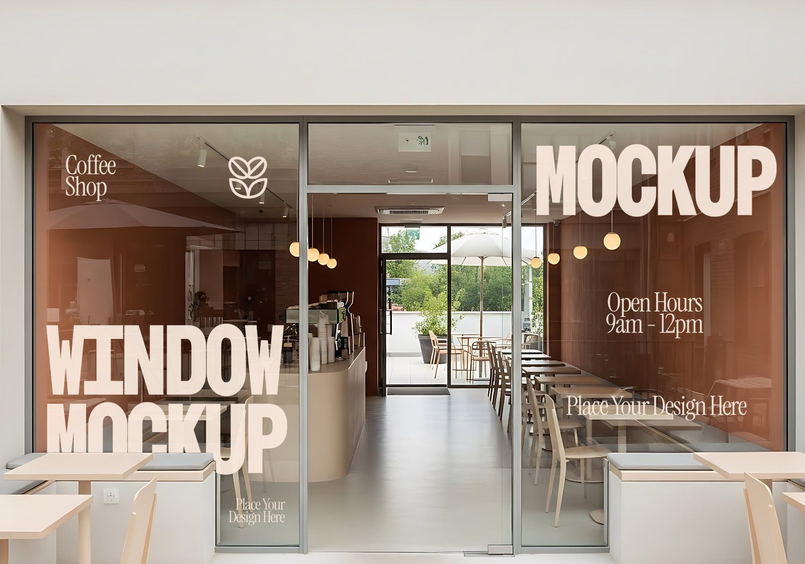 Premium Branding Red Store Coffee Mockup — image 7
