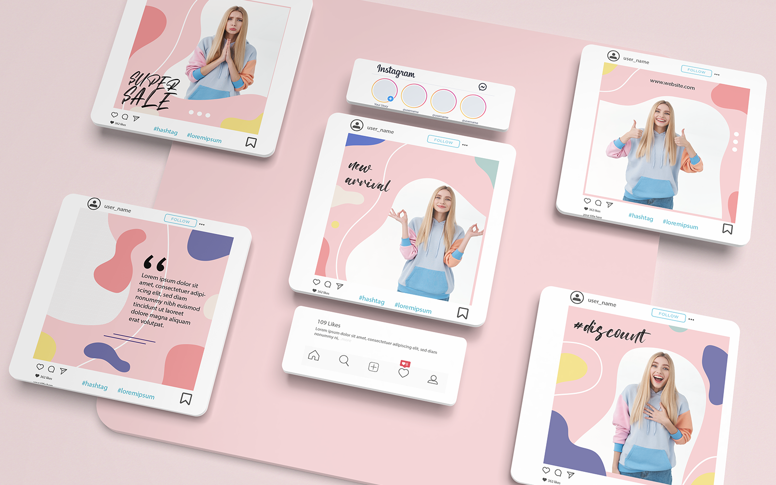 Instagram Posts Social Media Templates-05-21 — image 1