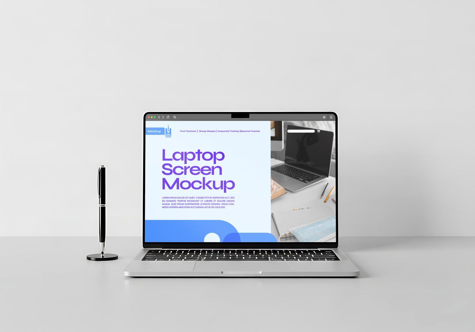 E-Learning Center Premium Education Branding PSD Mockups for Online Courses & Training Centers — image 7