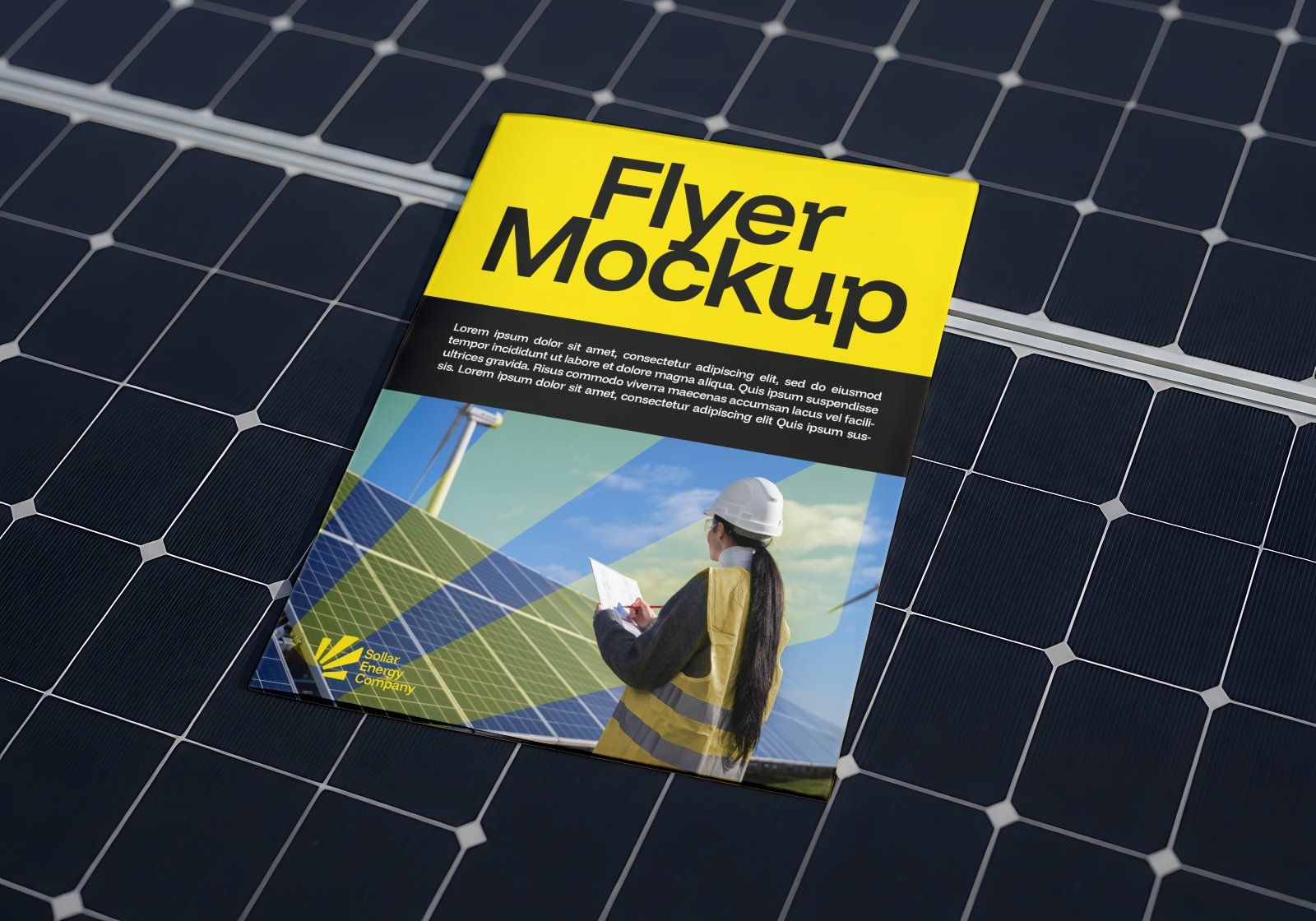 Solar Energy & Green Tech Mockup Bundle – 15 Premium PSD Scenes for Renewable Energy Branding — image 18