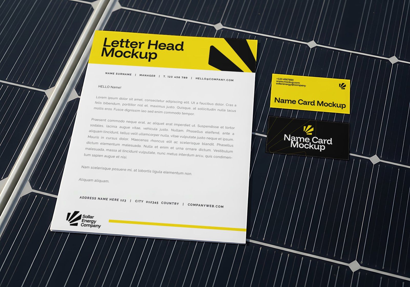 Solar Energy & Green Tech Mockup Bundle – 15 Premium PSD Scenes for Renewable Energy Branding — image 11