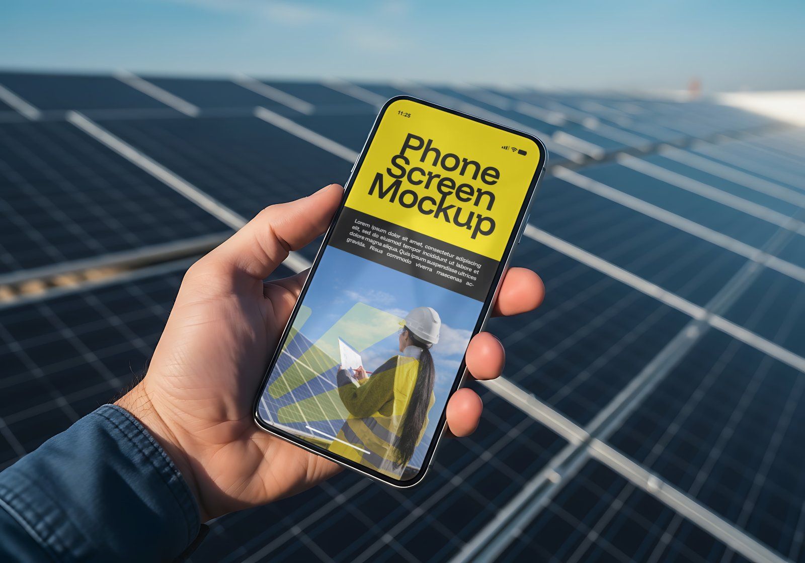 Solar Energy & Green Tech Mockup Bundle – 15 Premium PSD Scenes for Renewable Energy Branding — image 9