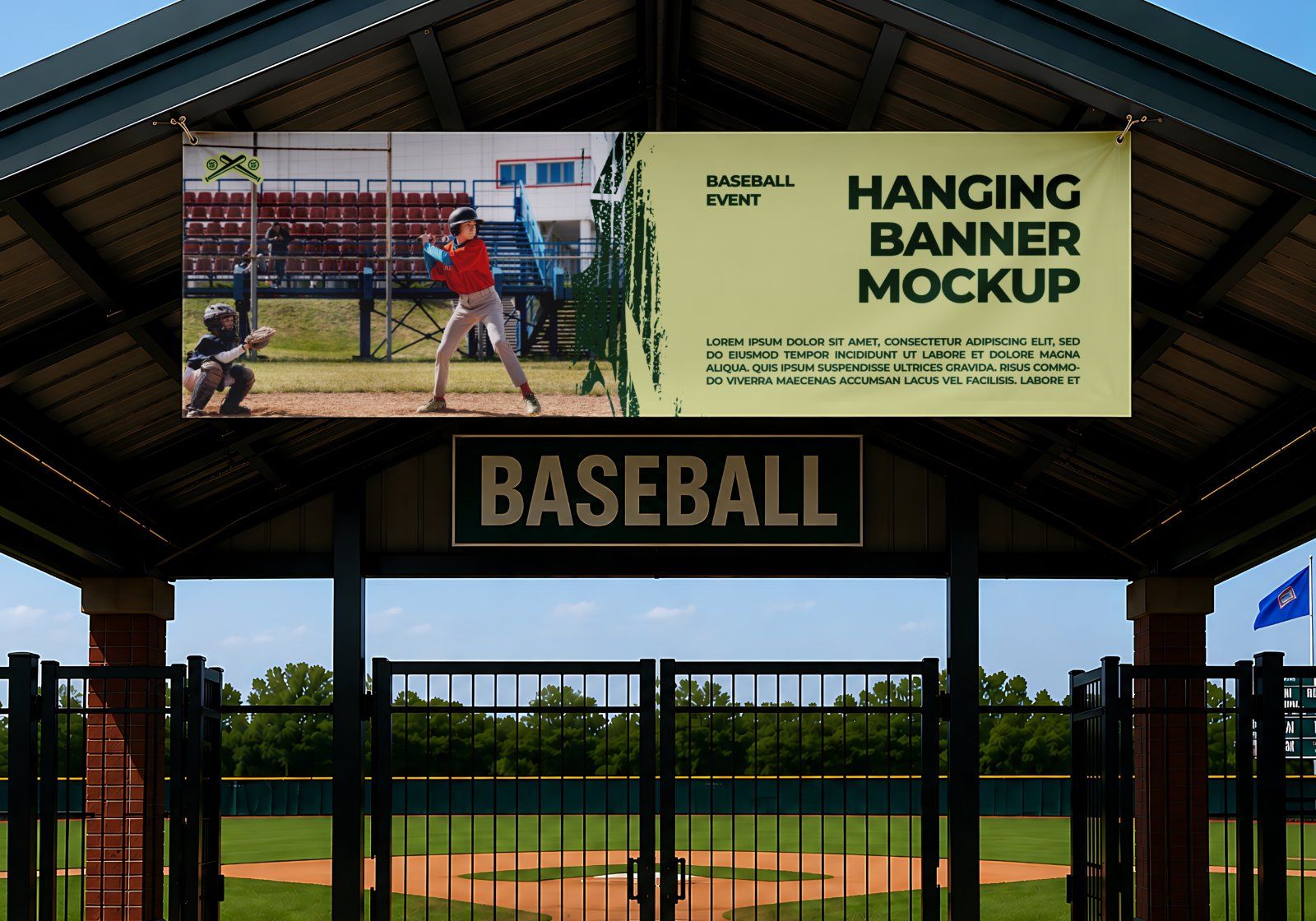 Ultimate Baseball Team Branding Mockup Bundle – 15 Premium PSD Scenes for Athletic & Sports Identity — image 9