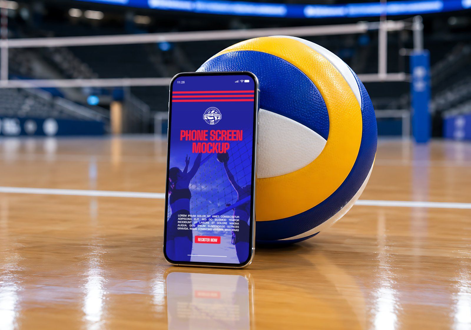 Ultimate Volleyball Team Branding Mockup Bundle – 15 Premium PSD Scenes for Tournament & Athletic Ki — image 9