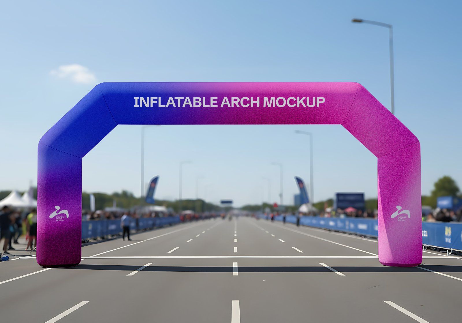 Premium Running Event 15 PSD Mockup Bundle Marathon Branding Kit — image 7