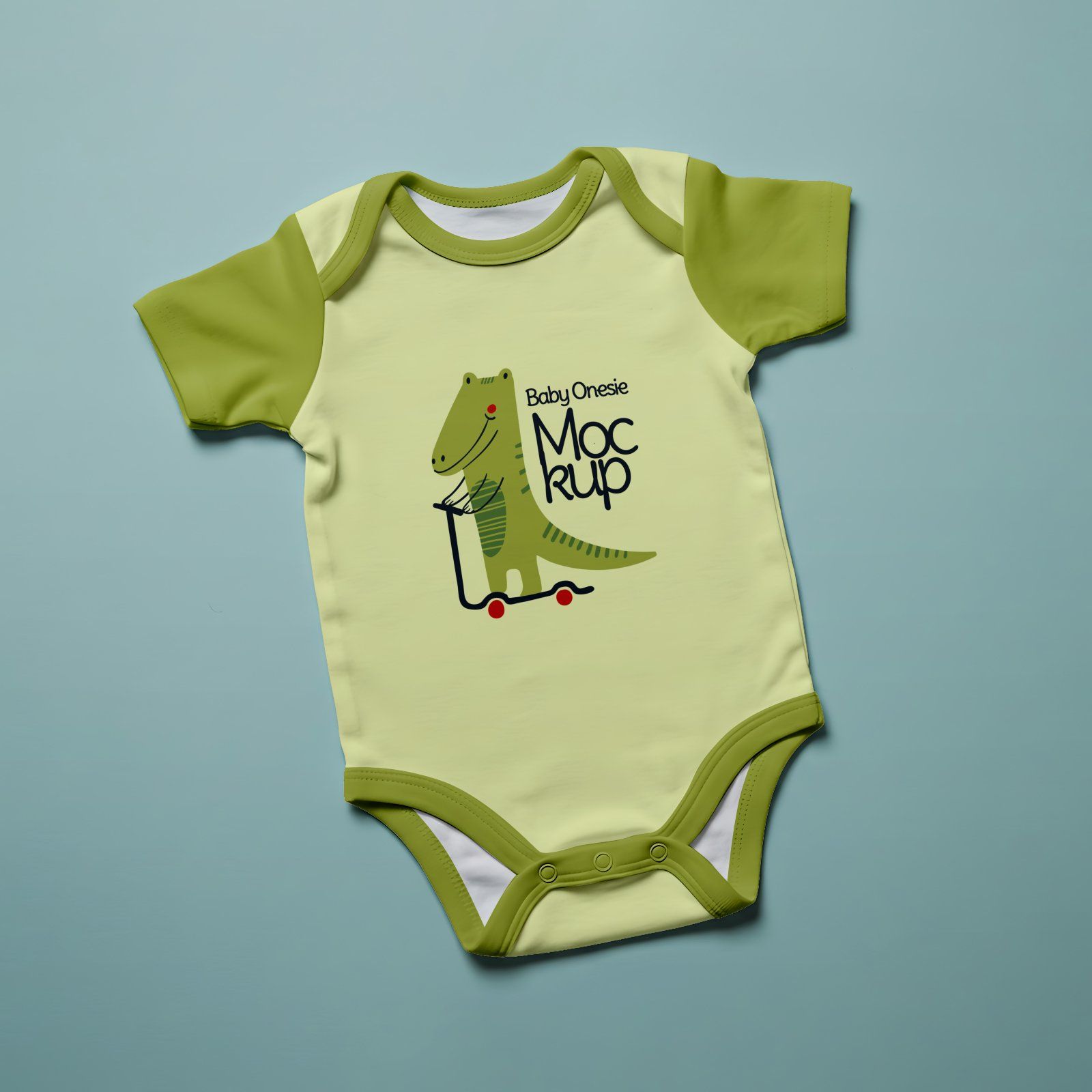 10 Premium Onesie Baby Clothes Mockup — image 5