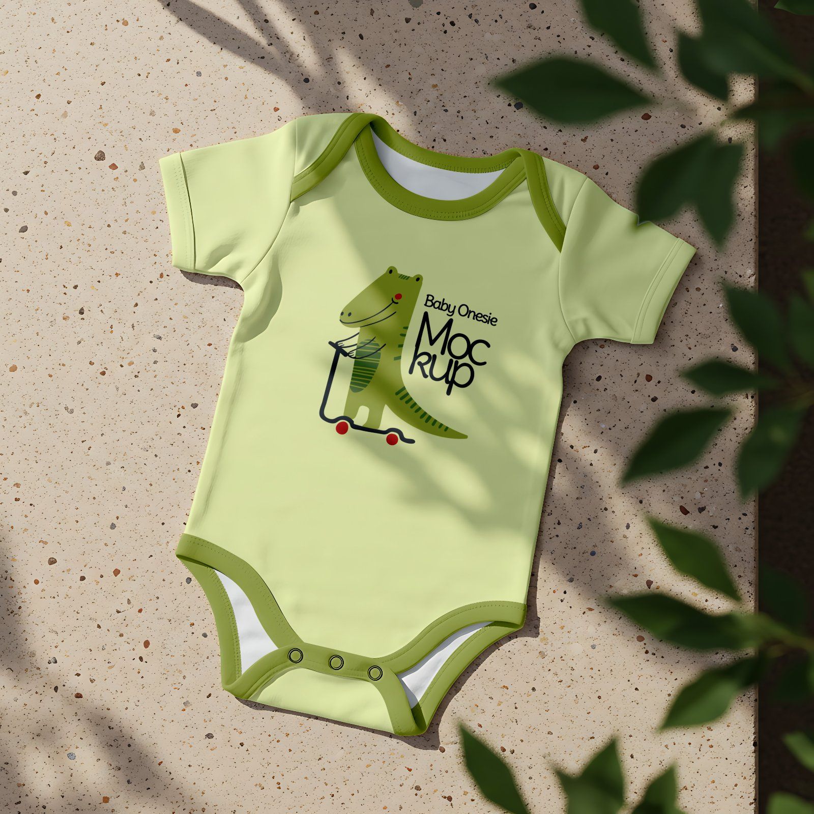 10 Premium Onesie Baby Clothes Mockup — image 7