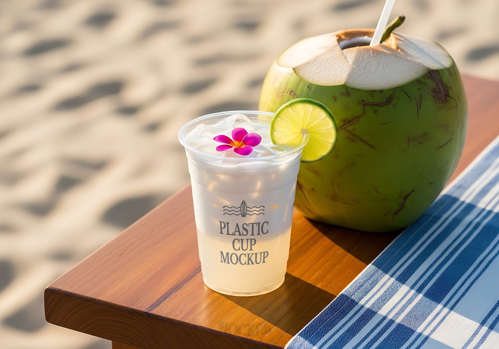 Premium Beach Club & Summer Lifestyle Mockup Bundle – 15 Aesthetic PSD Scenes for Resort Branding — image 14