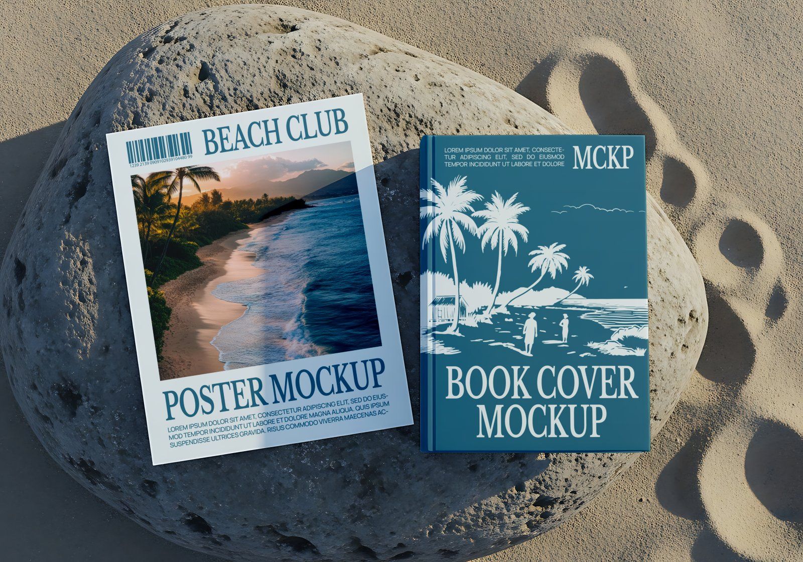 Premium Beach Club & Summer Lifestyle Mockup Bundle – 15 Aesthetic PSD Scenes for Resort Branding — image 8