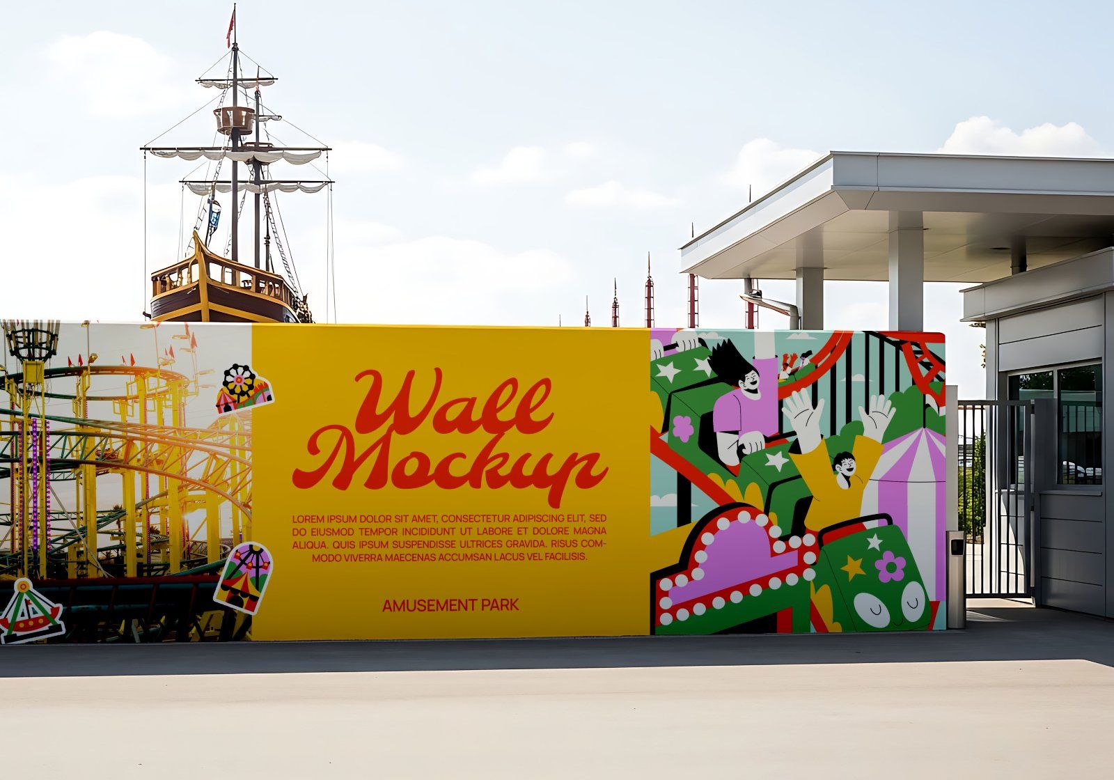Premium Amusement Park Mockup — image 2