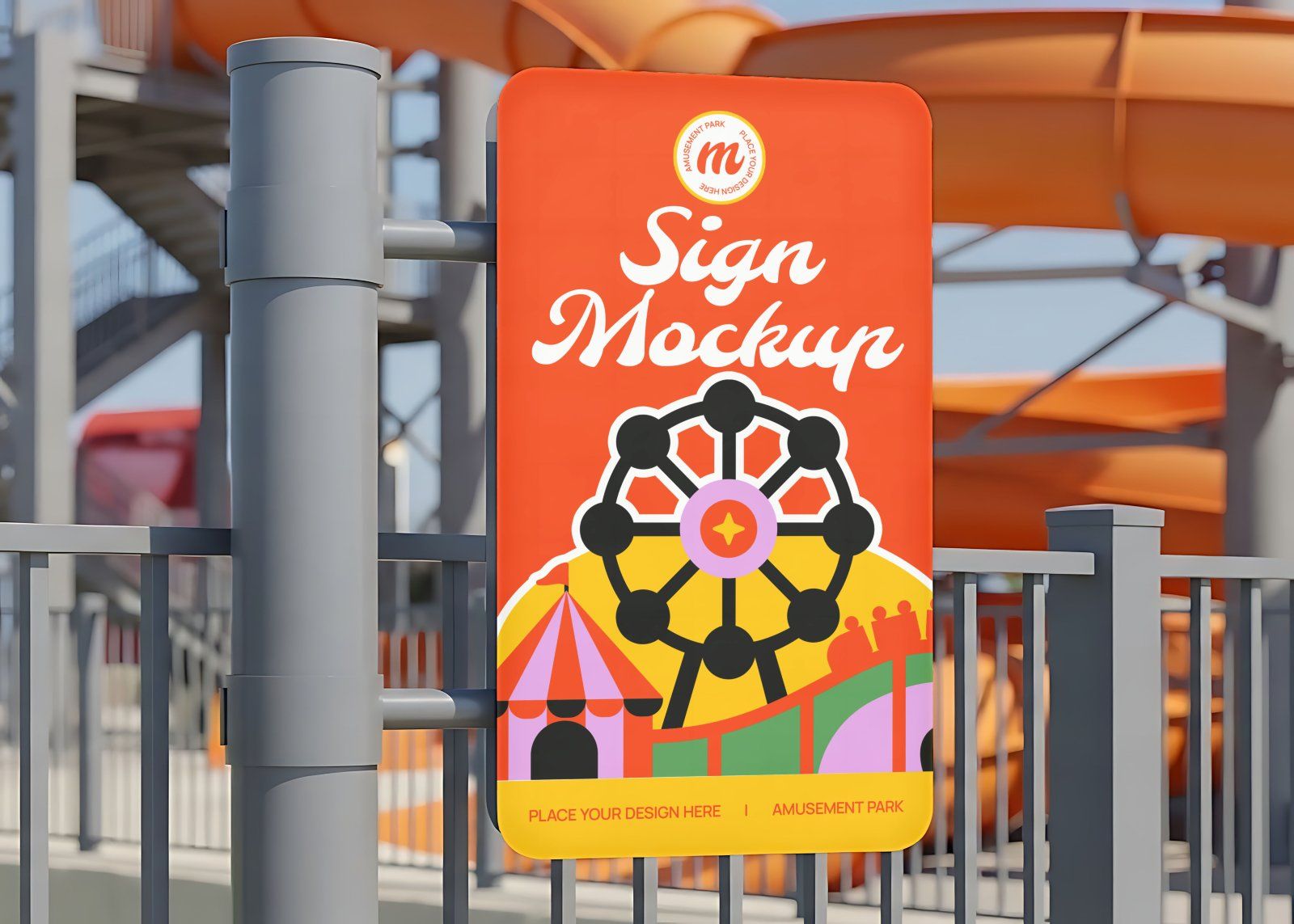 Premium Amusement Park Mockup — image 4