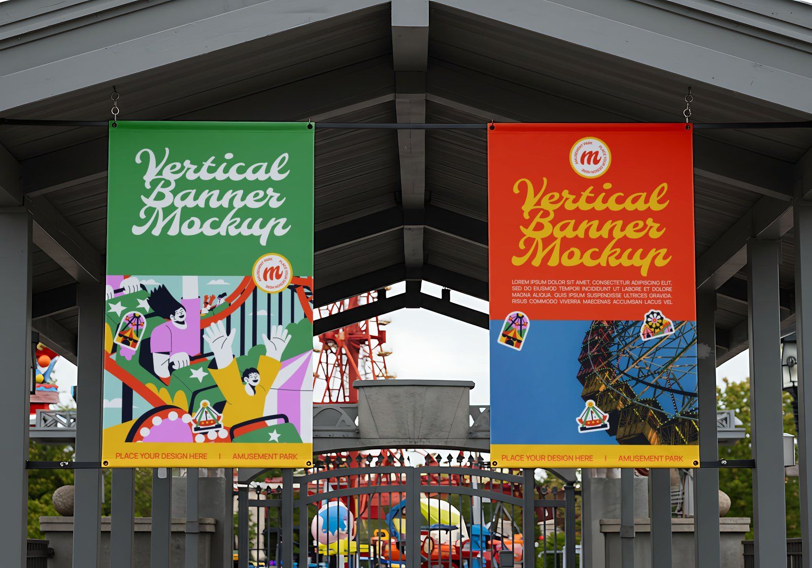 Premium Amusement Park Mockup — image 5