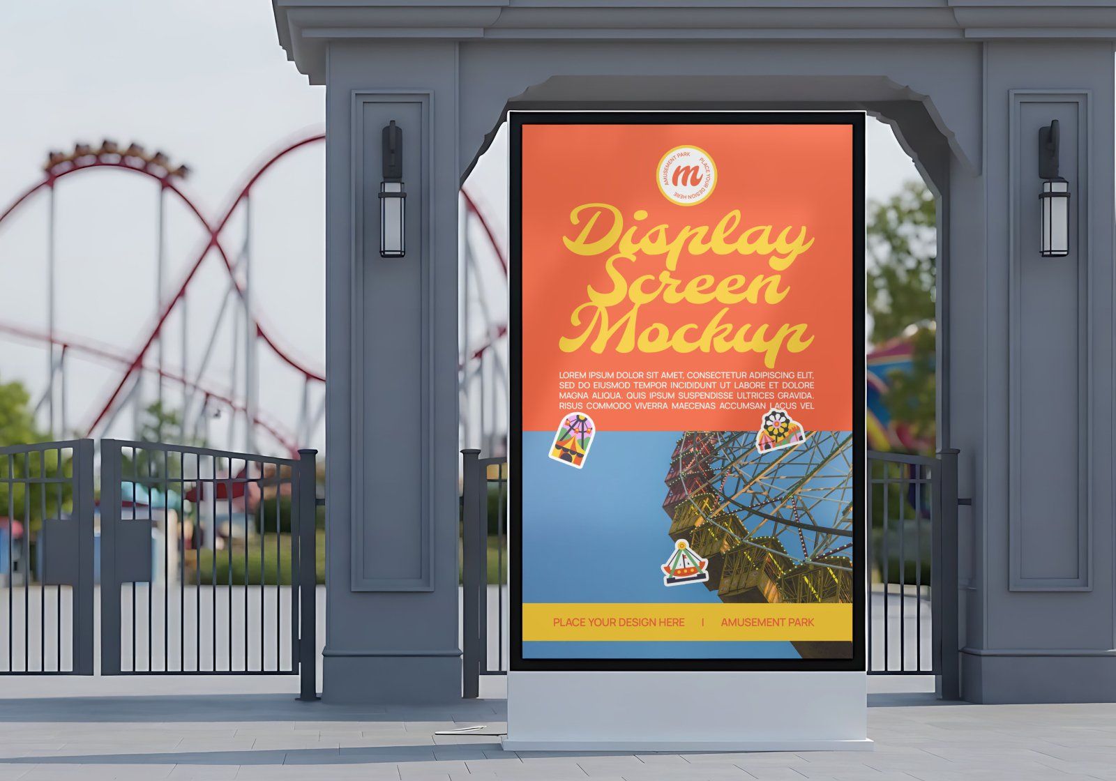 Premium Amusement Park Mockup — image 7