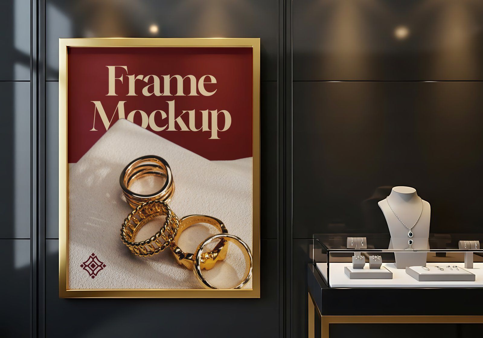 Jewelry Store Mockup Bundle – 15 PSD Templates for Luxury Branding — image 7