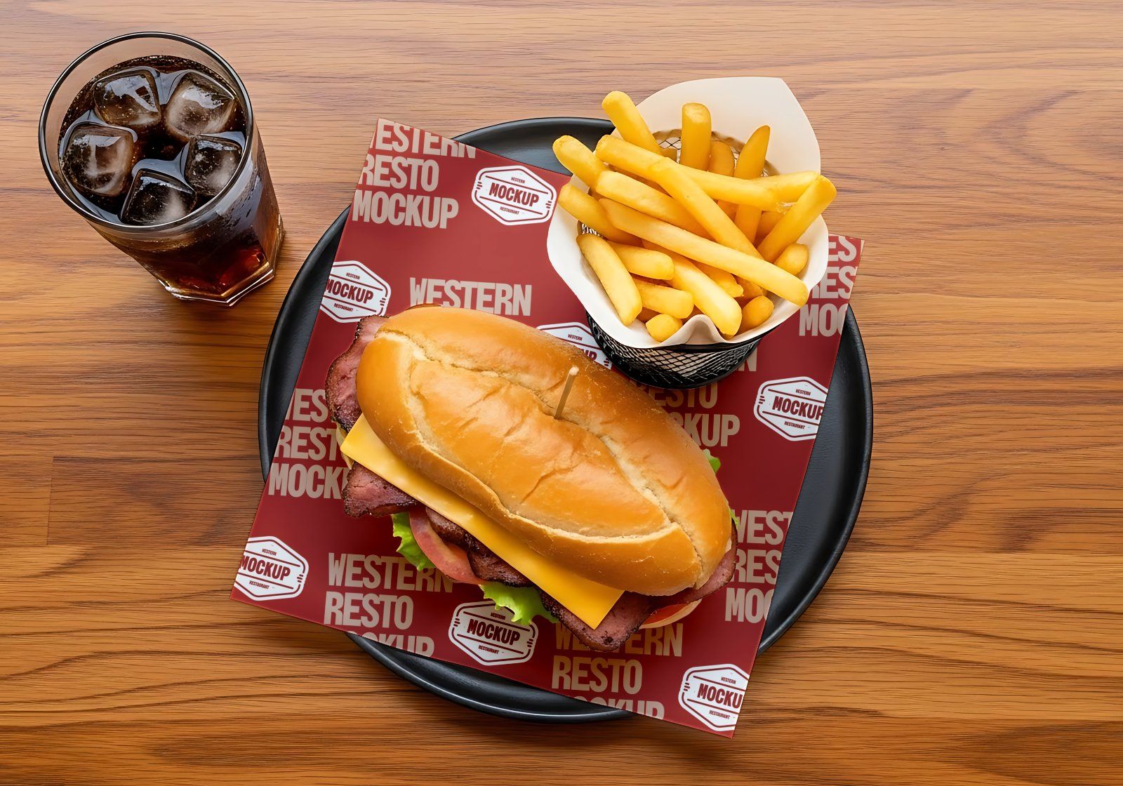 Premium Branding Western Food Restaurant Mockup — image 8