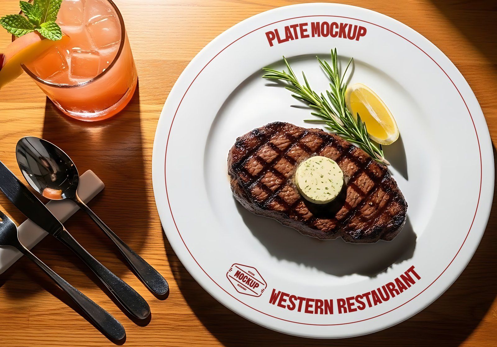 Premium Branding Western Food Restaurant Mockup — image 14