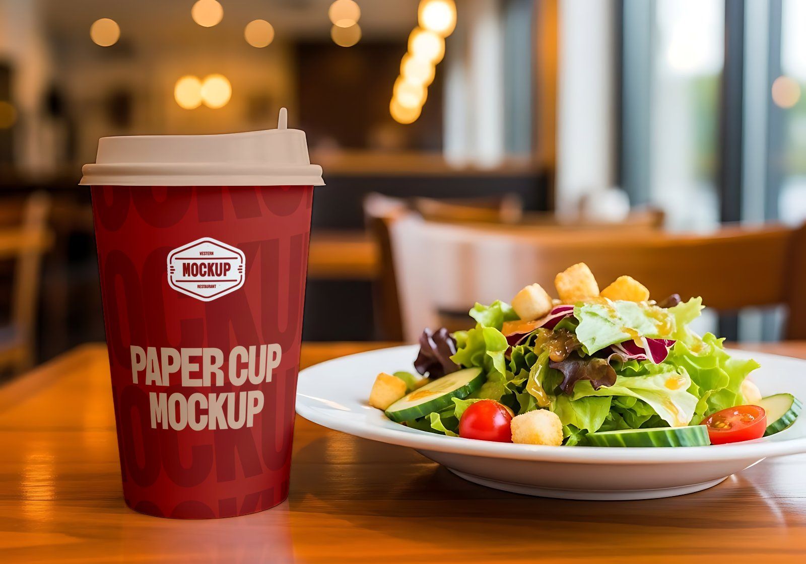 Premium Branding Western Food Restaurant Mockup — image 16