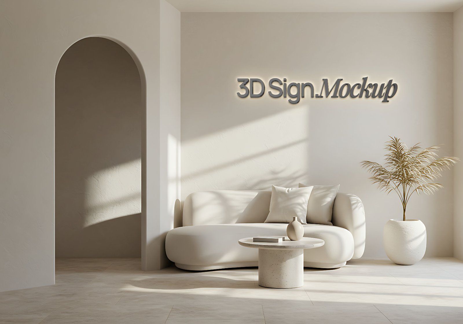 Store front 3D Signage Professional Mockup — image 8