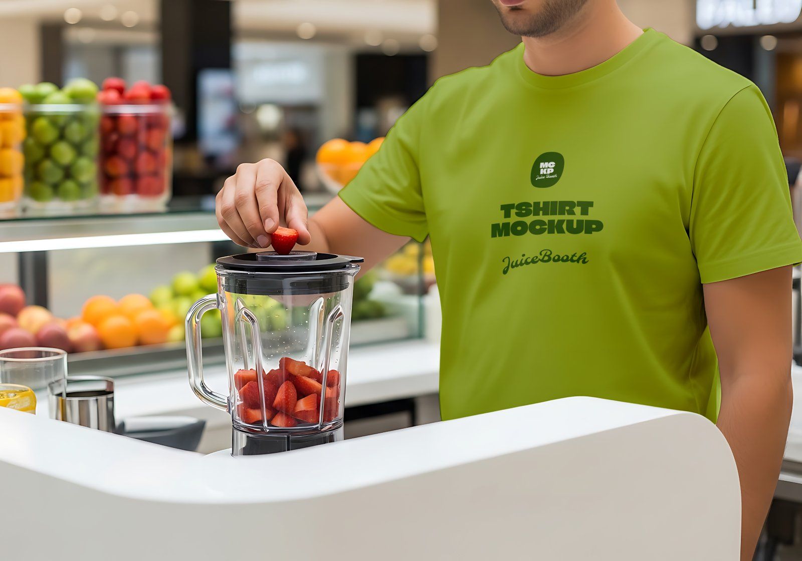 Juice Store Mockup Bundle Fresh Juice Branding & Packaging — image 11