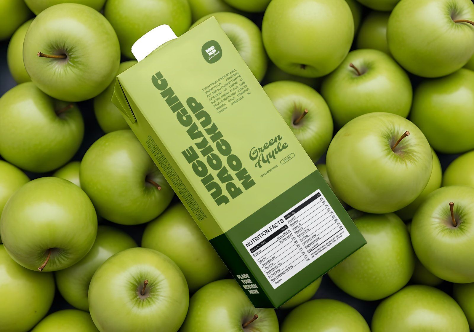 Juice Store Mockup Bundle Fresh Juice Branding & Packaging — image 9