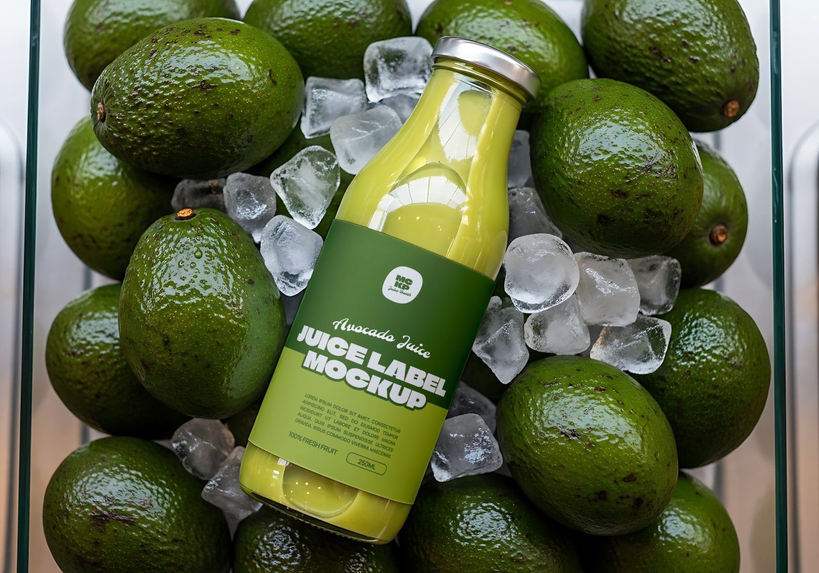 Juice Store Mockup Bundle Fresh Juice Branding & Packaging — image 6
