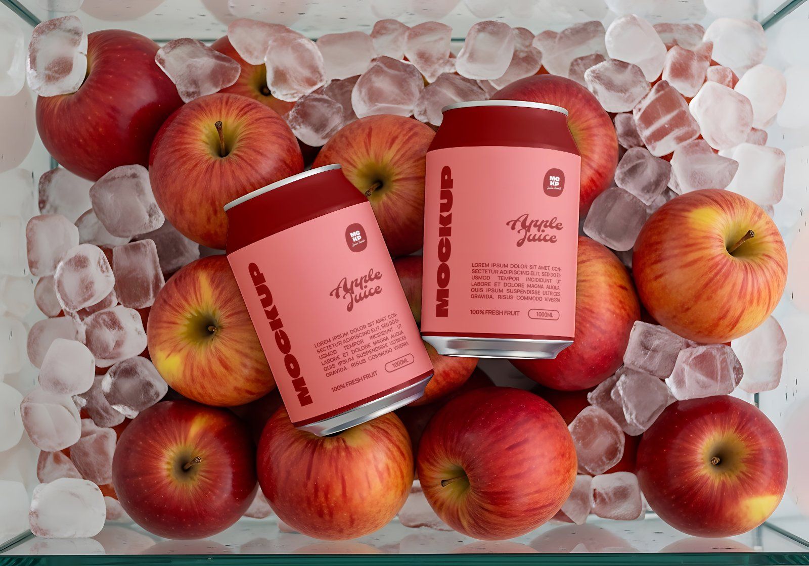 Juice Store Mockup Bundle Fresh Juice Branding & Packaging — image 7