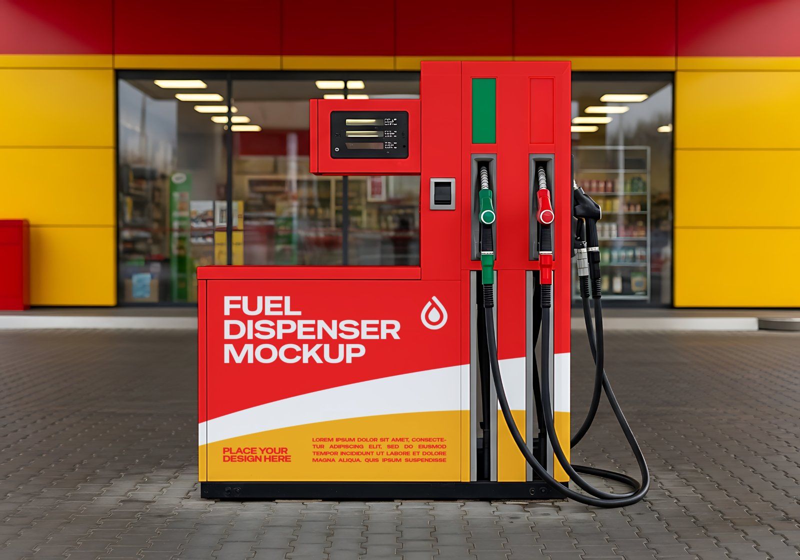 Premium Gas Station & Fuel Station Branding Mockup Bundle – 15 High-Res PSD Scenes for Energy Identi — image 13