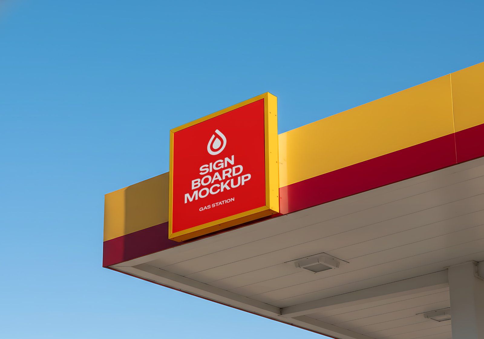 Premium Gas Station & Fuel Station Branding Mockup Bundle – 15 High-Res PSD Scenes for Energy Identi — image 8