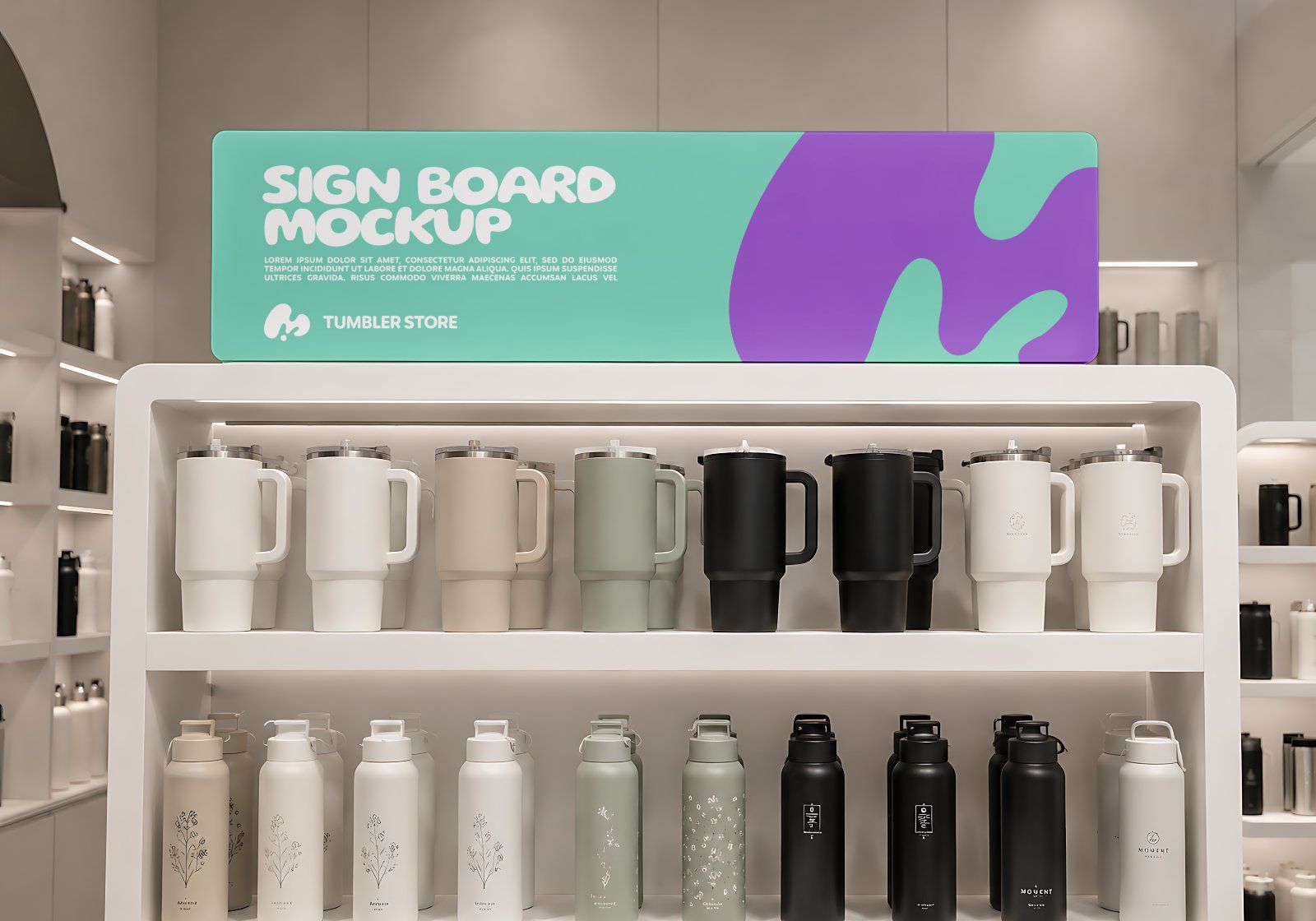 Premium Branding Tumbler Mockup — image 5