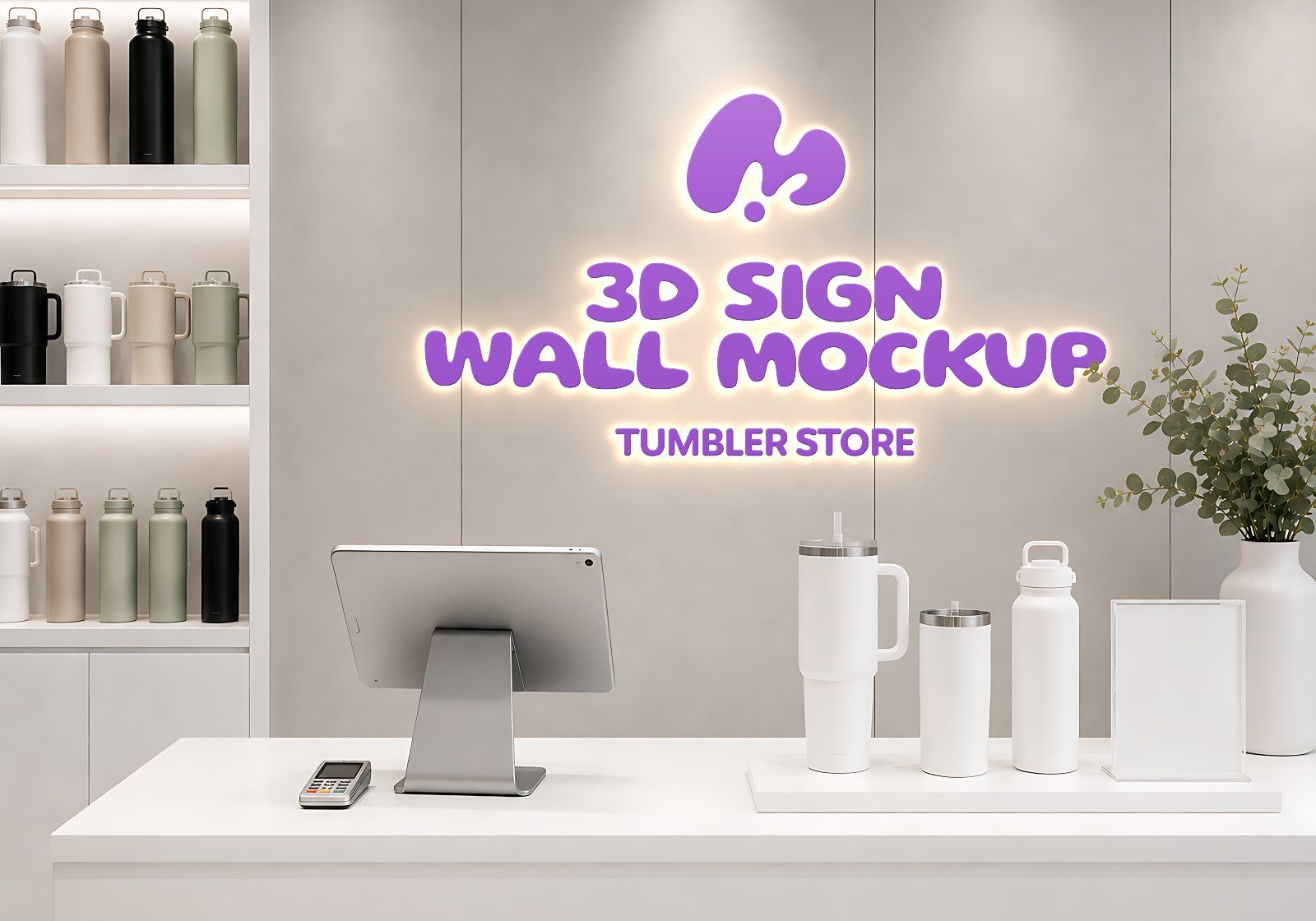 Premium Branding Tumbler Mockup — image 10