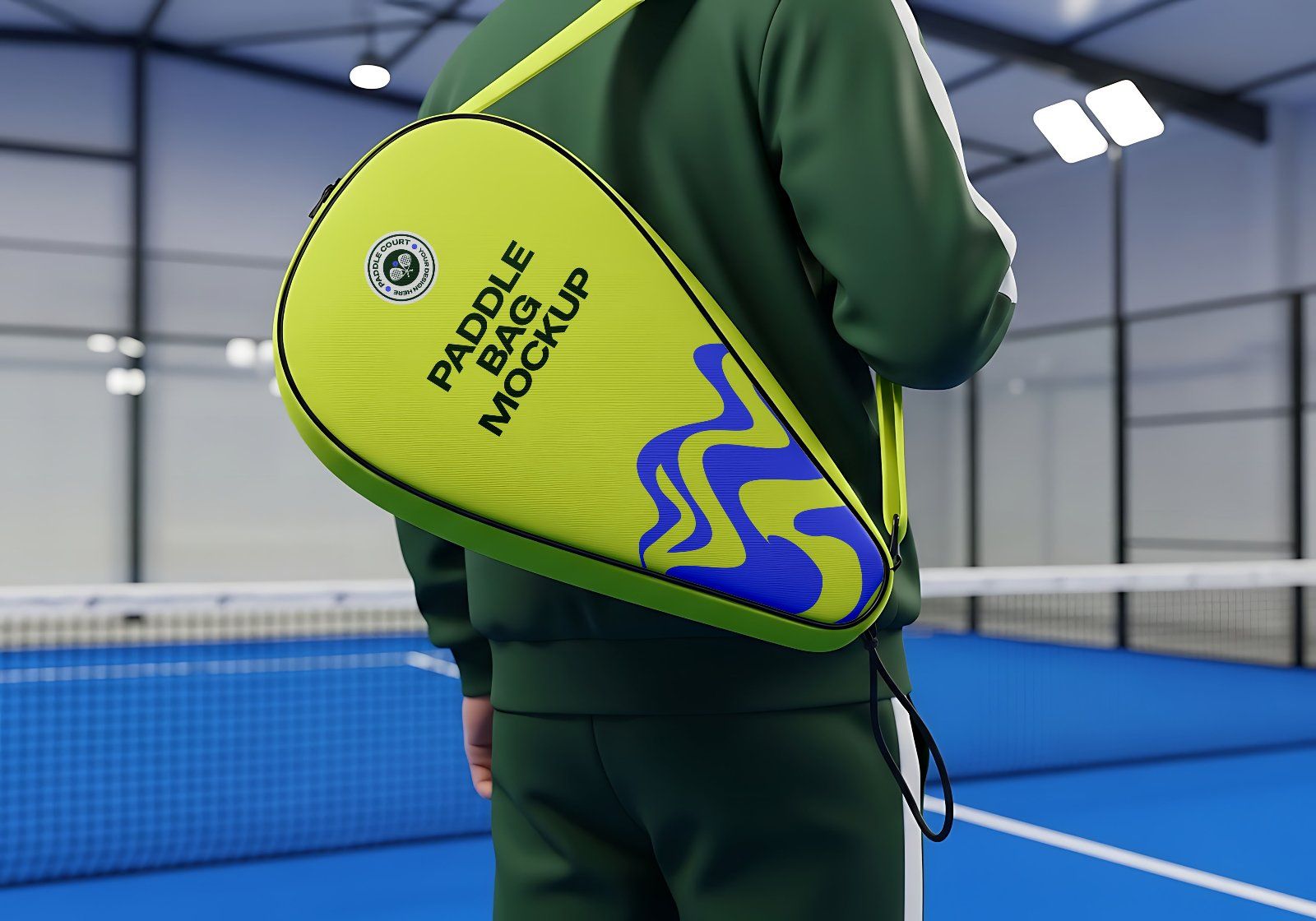 Paddle Court Mockup Bundle – 15 PSD Templates for Sports Branding & Equipment Design — image 7