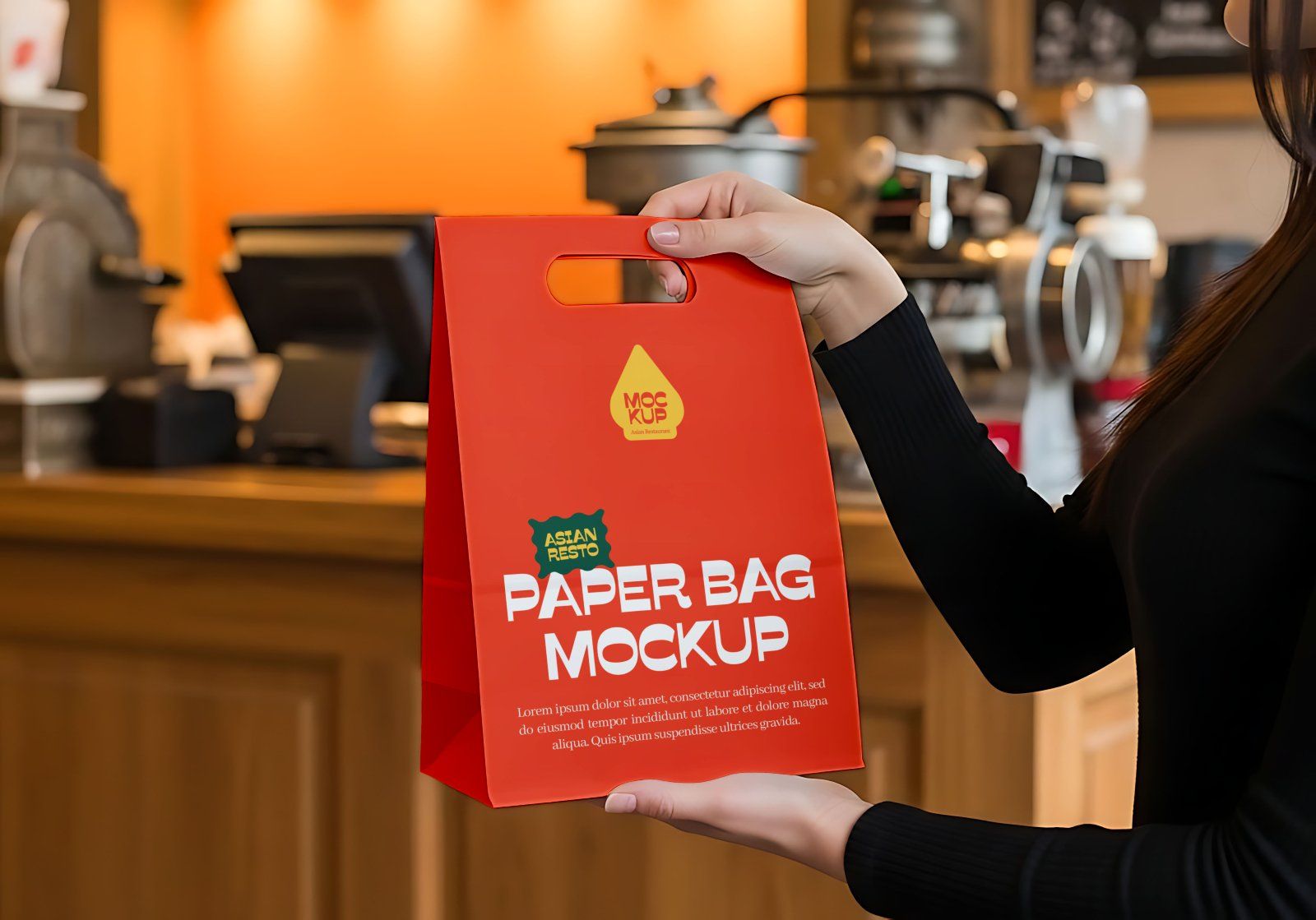 Asian Restaurant Mockup Bundle – 15 PSD Templates for Food & Packaging Branding — image 9