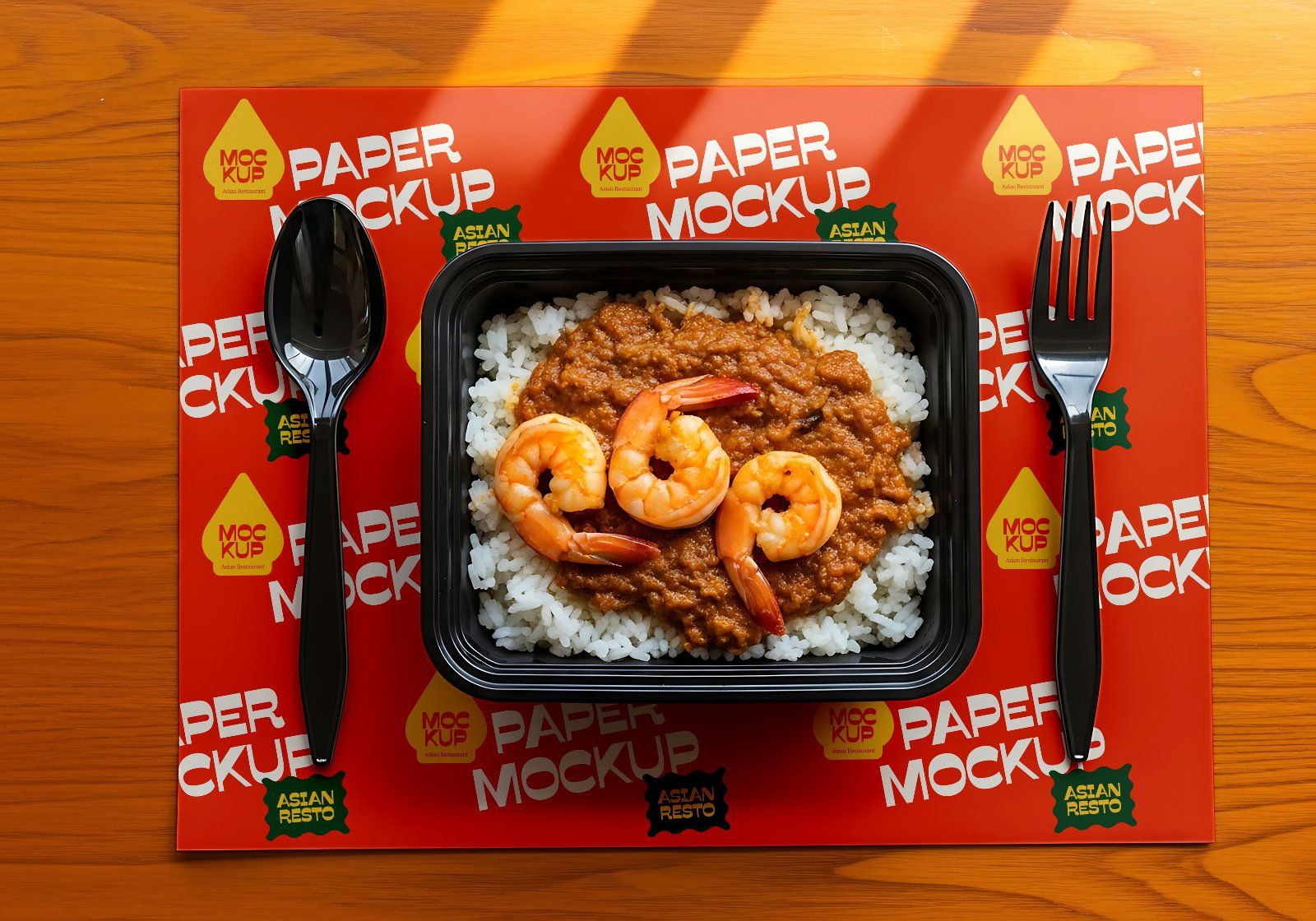 Asian Restaurant Mockup Bundle – 15 PSD Templates for Food & Packaging Branding — image 6