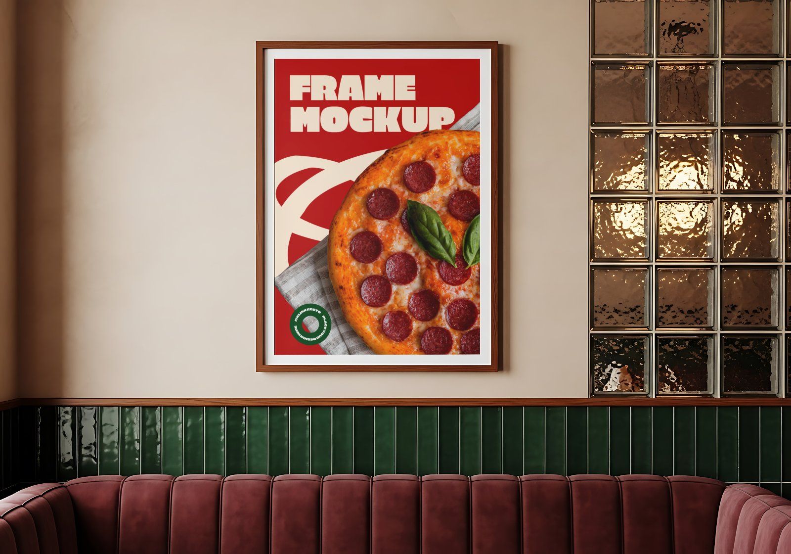 Premium Branding Italy Restaurant Mockup — image 12