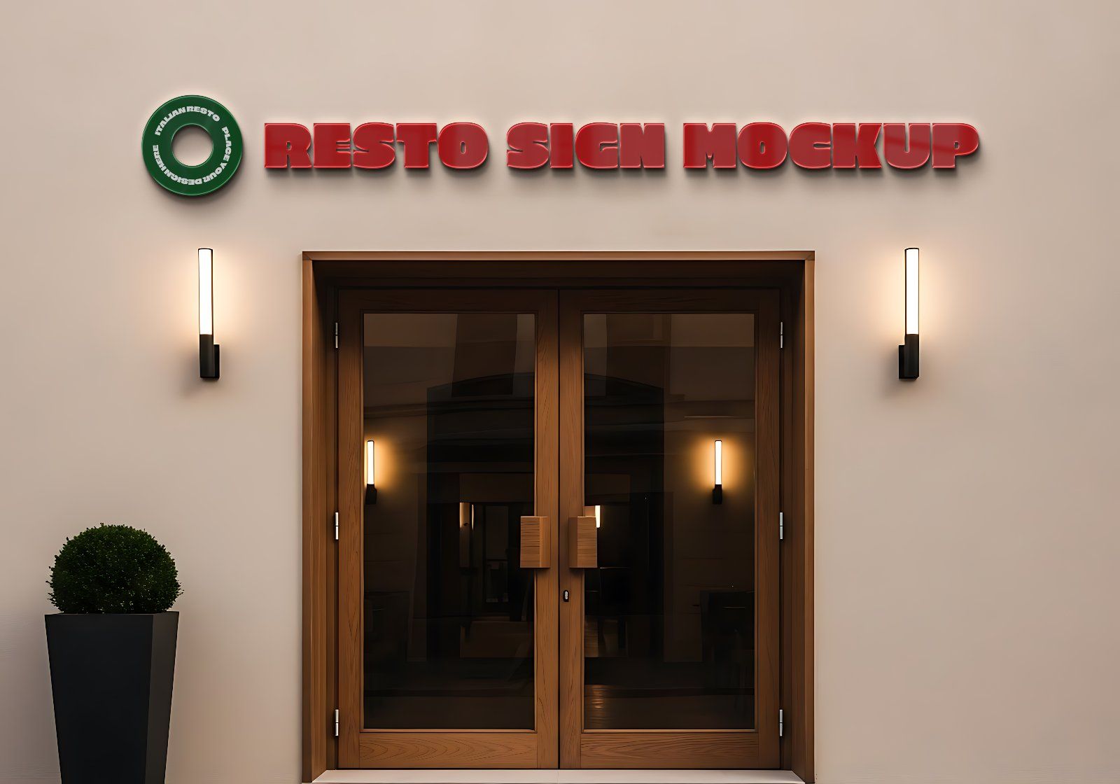 Premium Branding Italy Restaurant Mockup — image 16