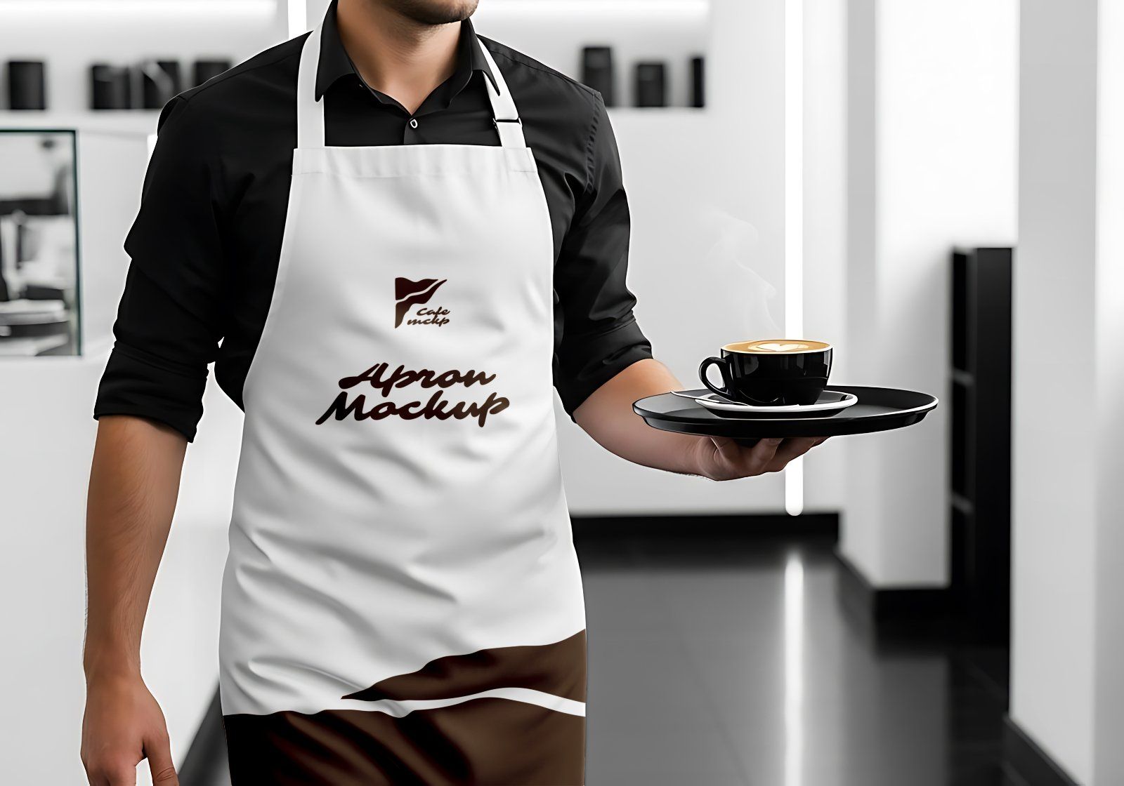 Premium Branding Brown Coffee Cafe Mockup — image 3