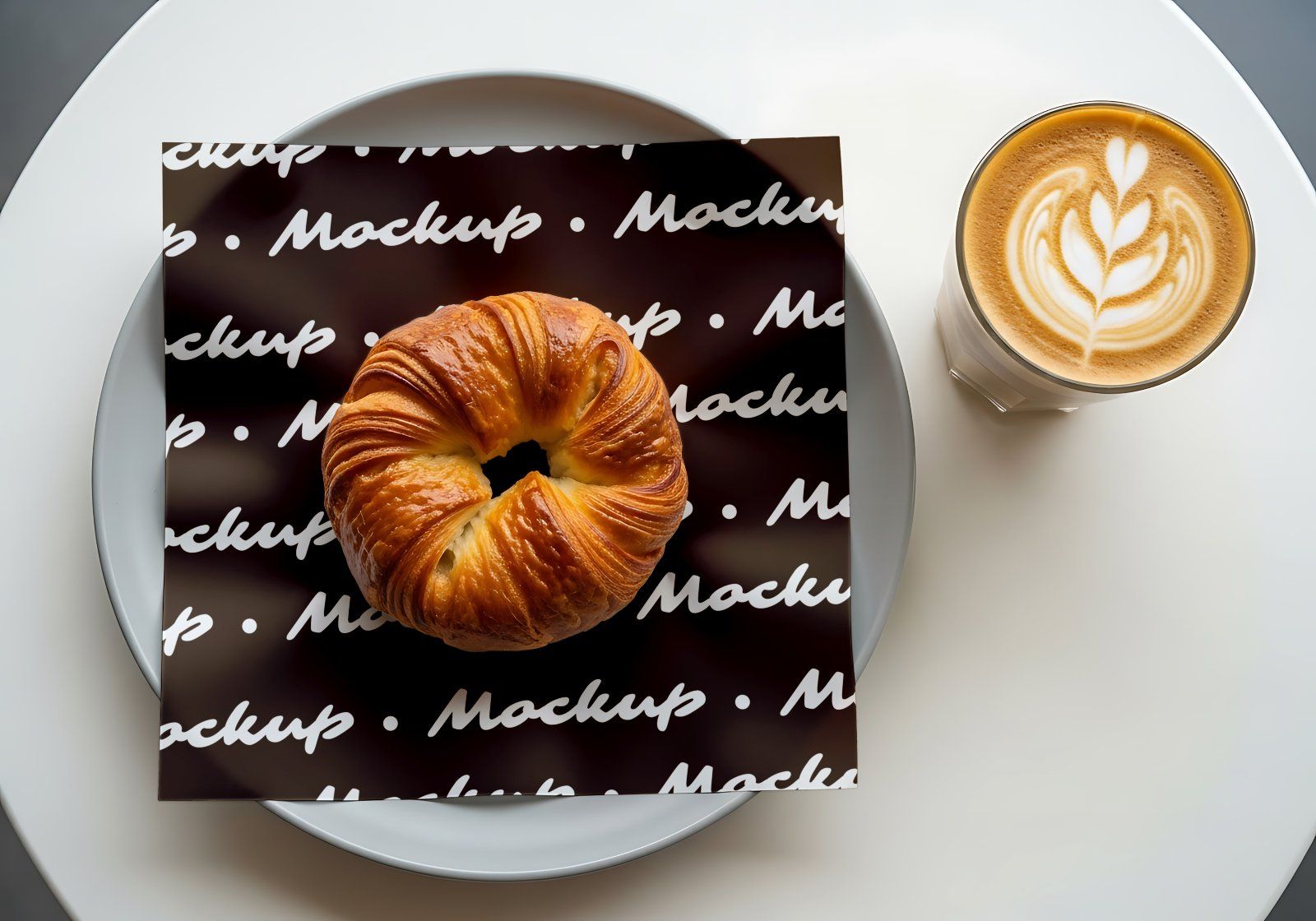 Premium Branding Brown Coffee Cafe Mockup — image 4