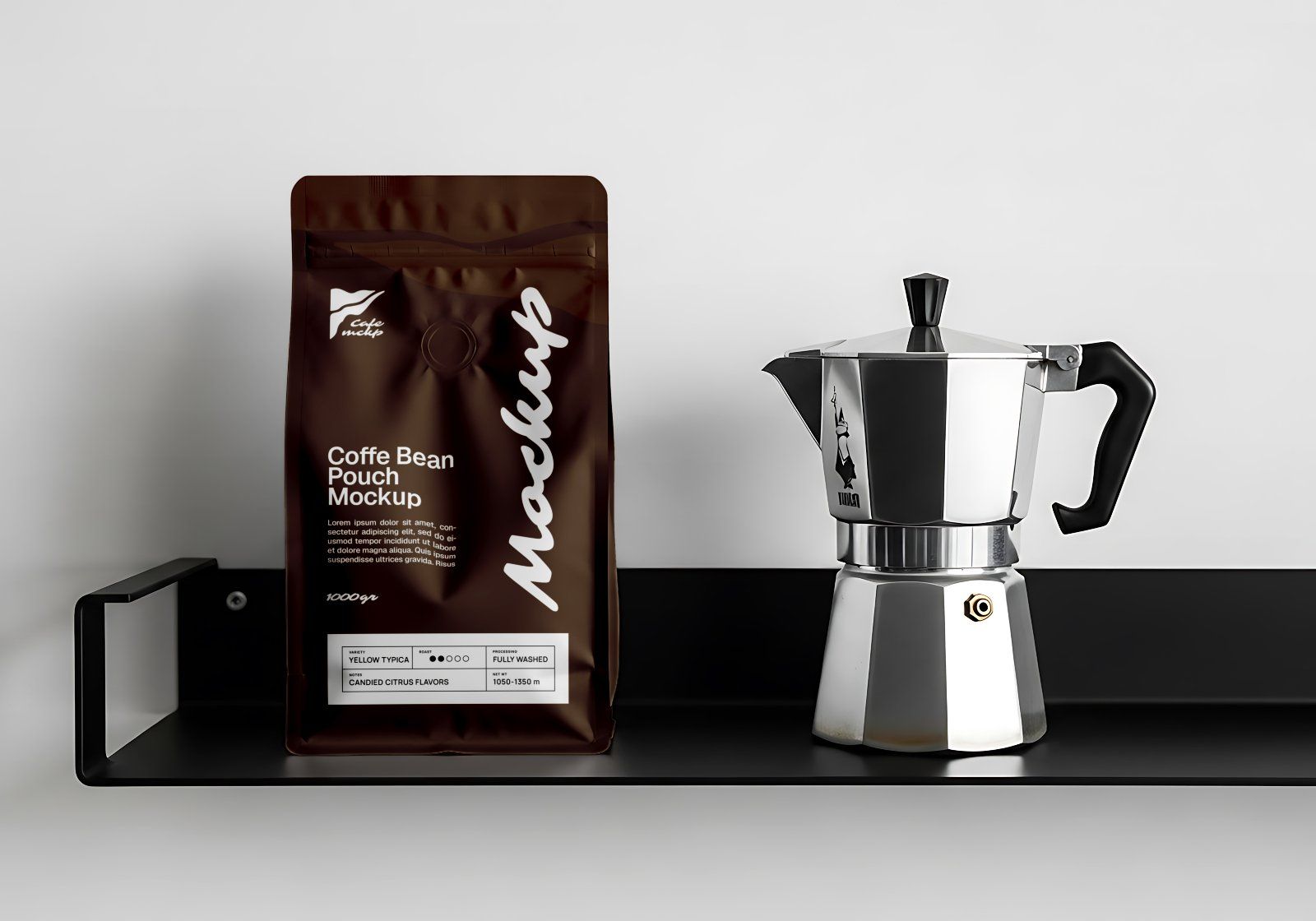 Premium Branding Brown Coffee Cafe Mockup — image 12